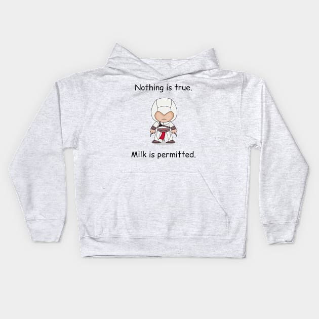 Baby Creed Kids Hoodie by Elinaldo Azevedo